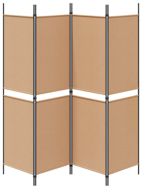 vidaXL Διακοσμητικό Παραβάν Υφασμάτινο 200x180cm
