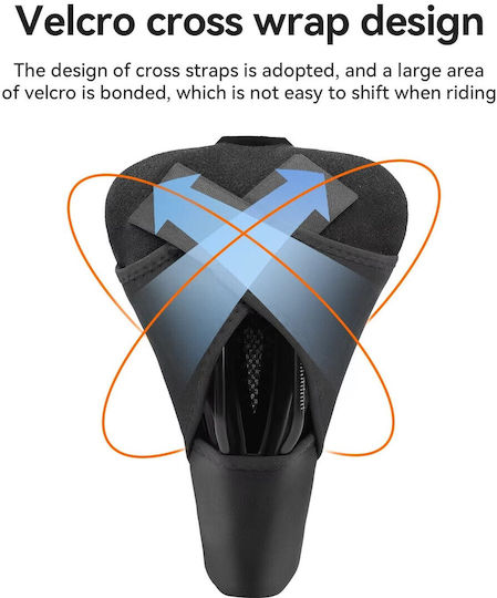Rockbros Elastic Memory Foam Shock-absorbing Bicycle Saddle Cover
