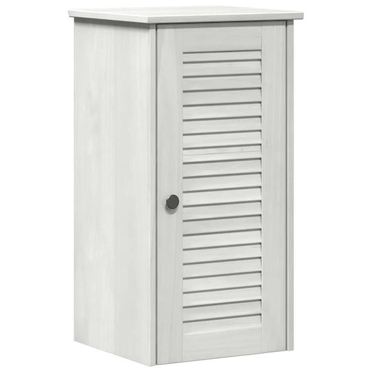 vidaXL Ντουλάπι Μπάνιου 37x34x80cm Λευκό