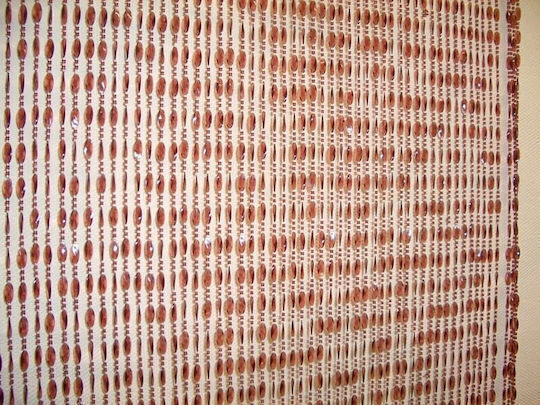 Sidirela Crystal Plastic Door Curtain Multicolour 100x220cm Ε-0295