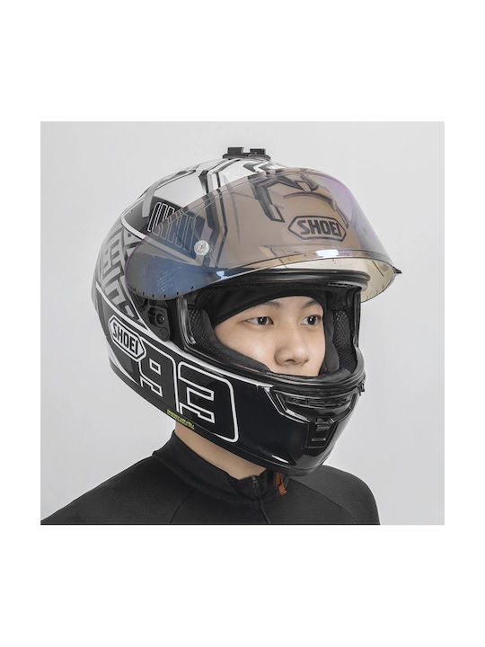 Rockbros Dala Winter Cycling Helmet Cap Glasses Holes Grey