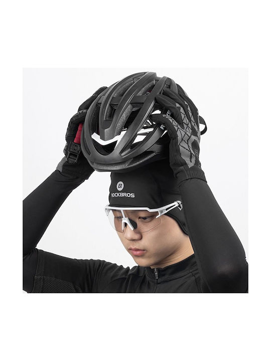 Rockbros Dala Winter Cycling Helmet Cap Glasses Holes Grey