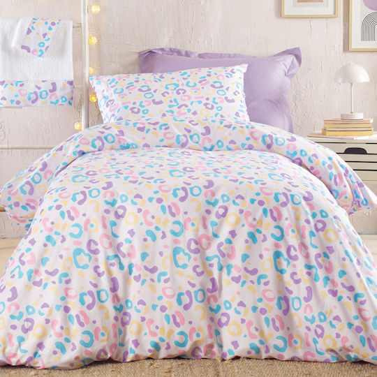 Rythmos Kids Duvet Set Single with Pillowcase Multicolour 160x240cm