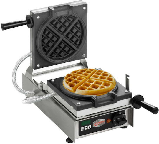 Grill Market Kommerzielle Waffeleisen Einzeln für Runde Waffeln 12-40460-31460