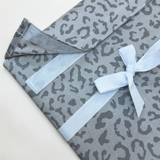 Linea Home 262 Bed Sheet Set with 1 Pillowcase Super-Double 220x260cm Grey (4 Pieces)