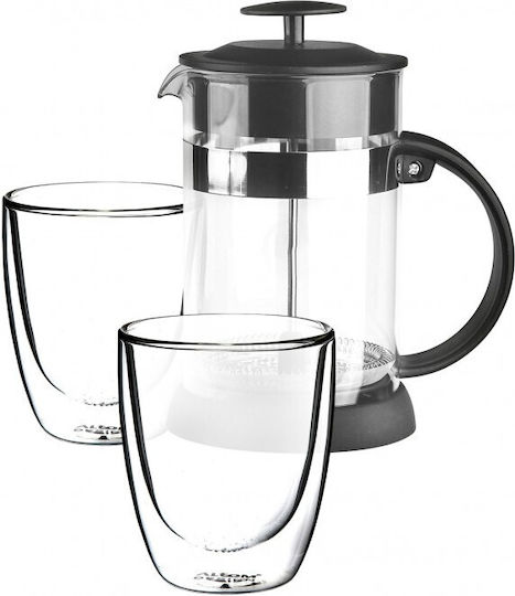 Filterkaffeemaschine French Press Filterkaffeemaschine Handbetrieb Kunststoff 800ml