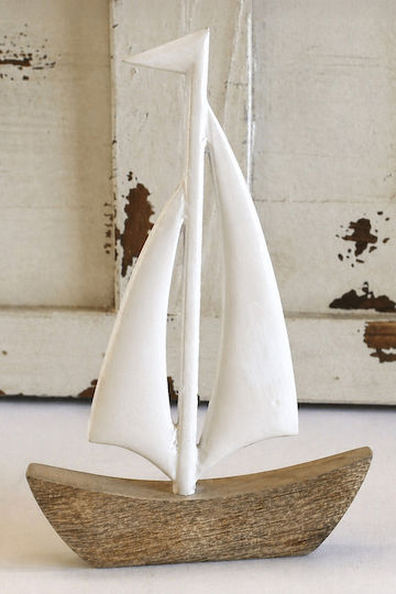 Kaemingk Διακοσμητικό Καράβι Ξύλινο 2.5x25x46cm Kaemingk Διακοσμητικό Καράβι Ξύλινο 2.5x25x46cm