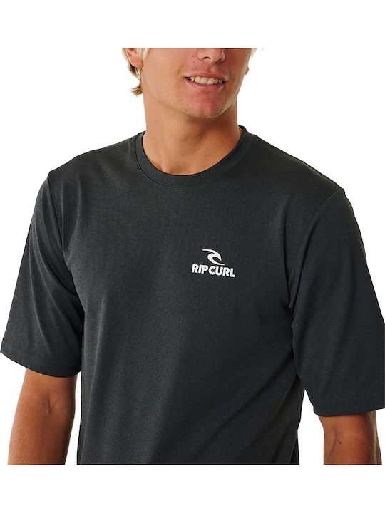 Rip Curl UPF 50 Ανδρική Κοντομάνικη Αντηλιακή Μπλούζα Γκρι