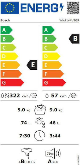 Bosch Пералня със сушилня 9кг/5кг 1400 Оборота