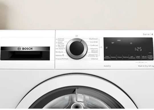 Bosch Пералня със сушилня 9кг/5кг 1400 Оборота