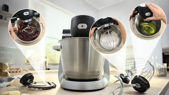 Bosch Series Stand Mixer 1600W with Stainless Mixing Bowl 5.5lt