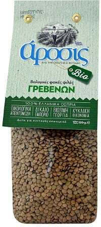 Άροσις Φακές Ψιλές Bio 500gr