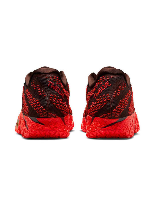 Ja 3 Lunar New Year Low Basketball Shoes Light Chocolate Metallic Gold Silt Red