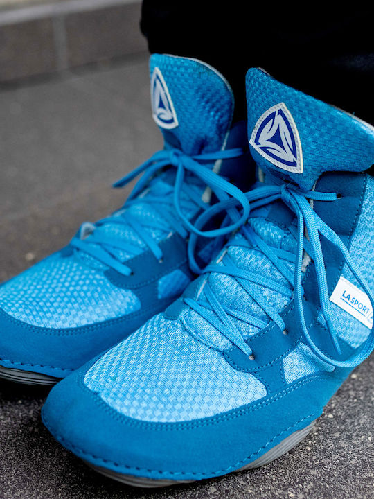 Combat Sport Wrestling Shoes Blue