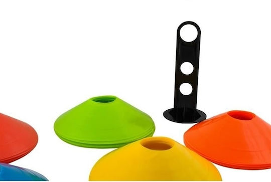 Set 50 Cone-type Markers Sports Training