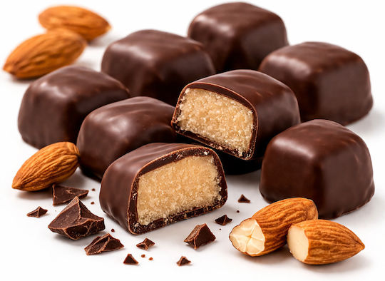 Rapunzel Bio Marzipan Marzipan mit Honig und Zartbitterschokolade RAP1536 50gr