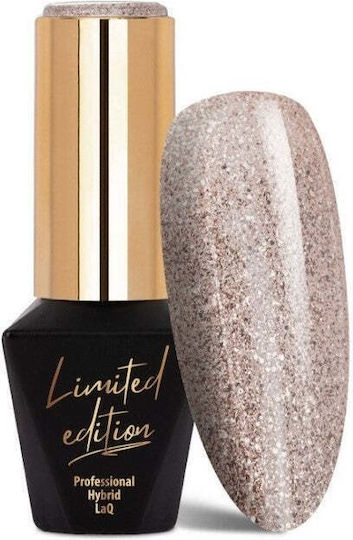 Molly Lac Ημιμόνιμο Βερνίκι Νυχιών 460 με Glitter 10gr