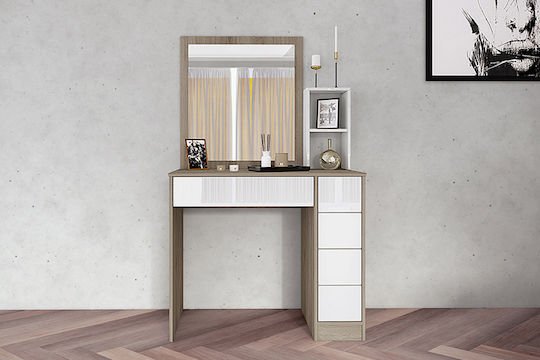 Arwen White Gloss 100x41.5x165εκ.