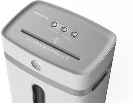 HP HP Mikroschnitt Aktenvernichter 12 Blätter mit Behälterkapazität 23lt