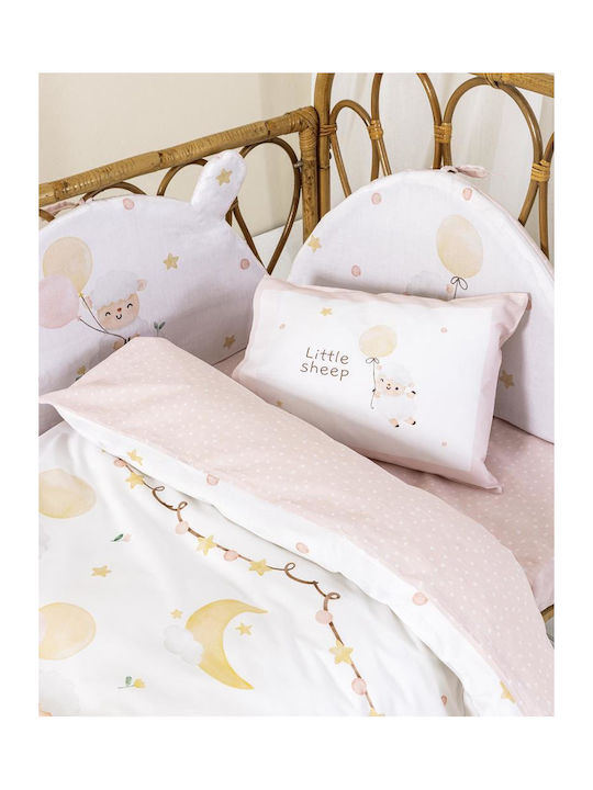 Nima Little Baby Quilt Cotton Pink 100x140cm