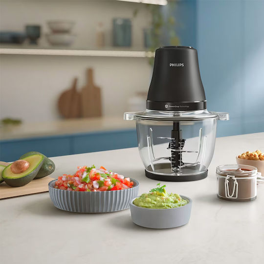 Philips Polycopter Multi 500W cu Recipient 2l Negru