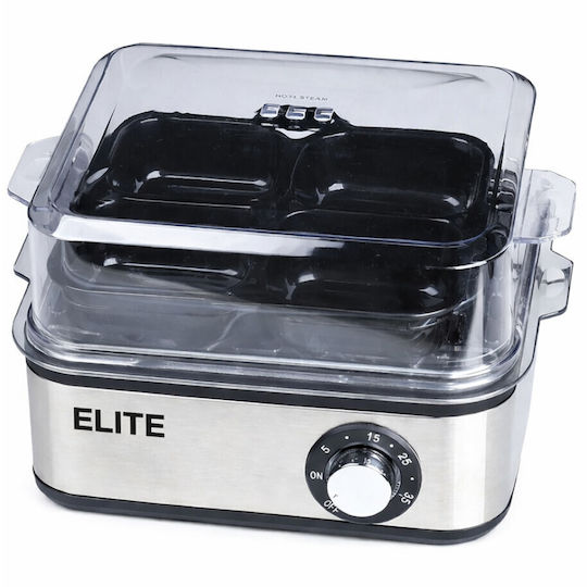 Elite Fierbător de Ouă 8 Locuri 500W Argint