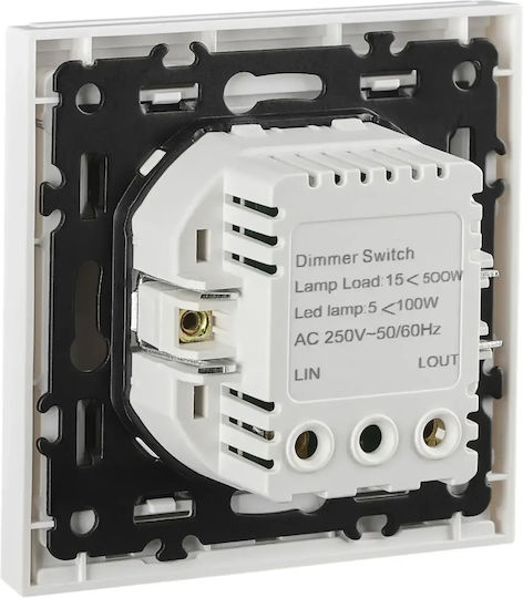 LED Ротационен 100W В Бял Цвят