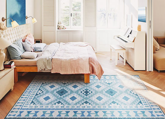 Tulup Kitchen Mat Runner Waterproof Blue 80x120cm