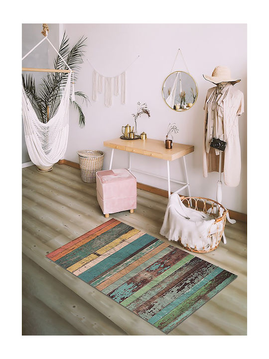 Tulup Rectangular Kitchen Mat Waterproof Colored 120x180cm