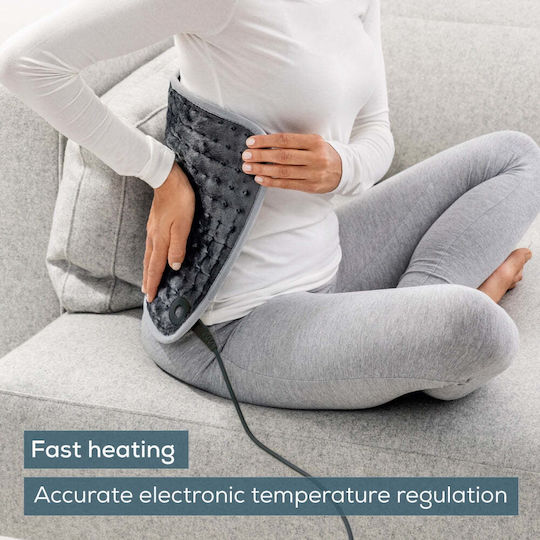 Beurer Hk Comfort Waist Heating Pad Gray 44x33cm