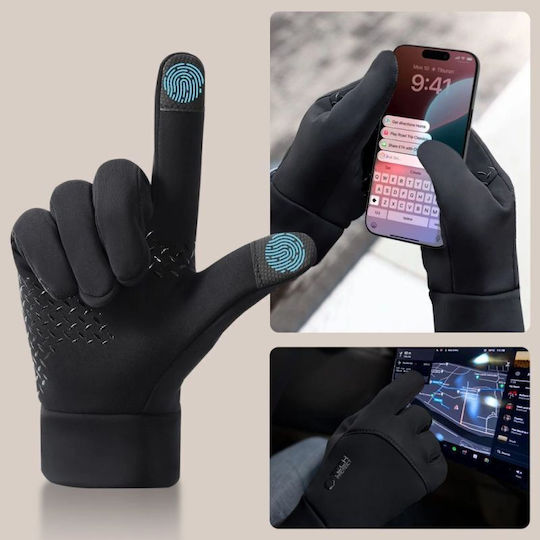 Tech-protect Wg01 Gloves Touch Tips M Black
