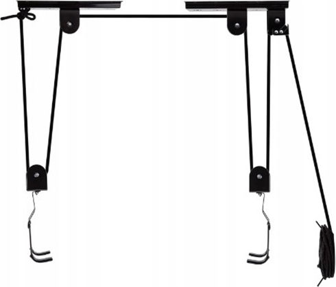 Ceiling Bike Rack Suitable Basement Garage Black
