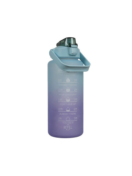 Παγούρι Πλαστικό 2000ml Μωβ