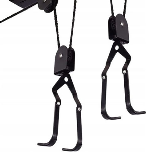 Ceiling Bike Rack Suitable Basement Garage Black