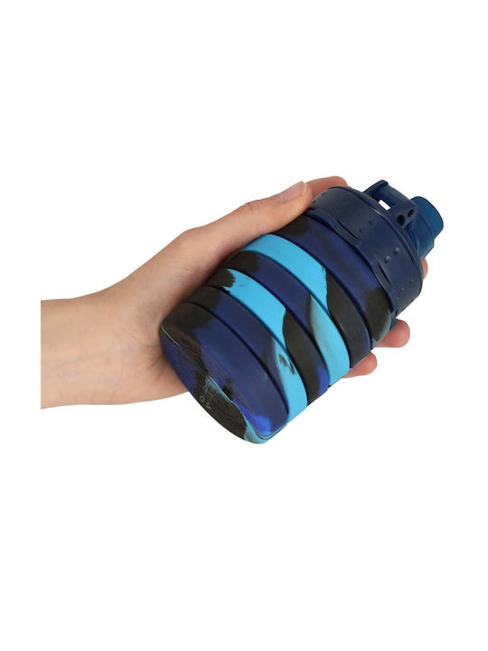 Sport Aluminum Water Bottle 500ml Blue