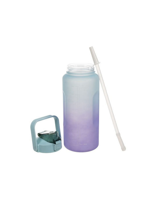 Παγούρι Πλαστικό 2000ml Μωβ