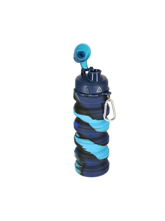 Sport Aluminum Water Bottle 500ml Blue