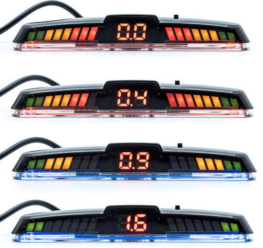Einparts Parking Sensors 4 Sensors Cars Rear Installation