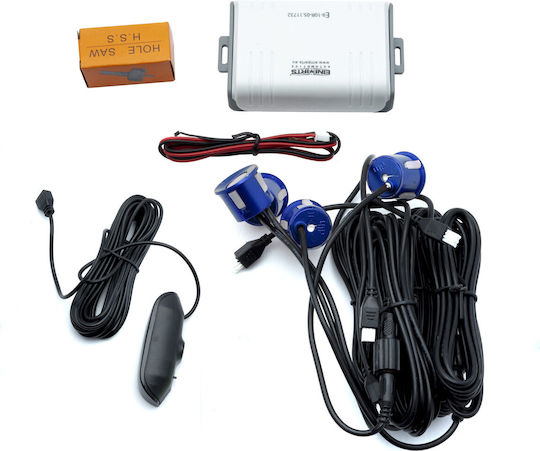 Einparts Kit De Parcare 4 Senzori Spate Instalare Auto