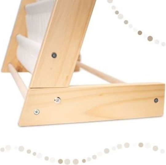 Boden Bücherregal Holz Beiges