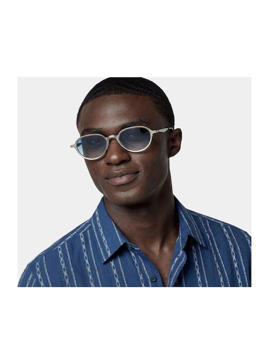 De Sunglasses Γυαλιά Ηλίου Ασημί με Μεταλλικό Σκελετό De Sunglasses Γυαλιά Ηλίου Ασημί με Μεταλλικό Σκελετό
