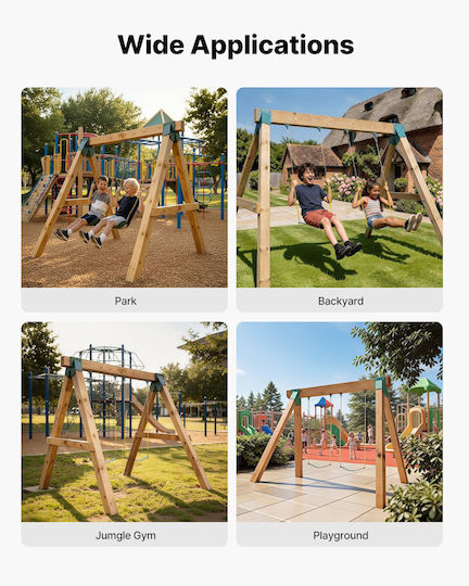Vevor Basis Für Gartenpergolen-Zubehör Aus Holz