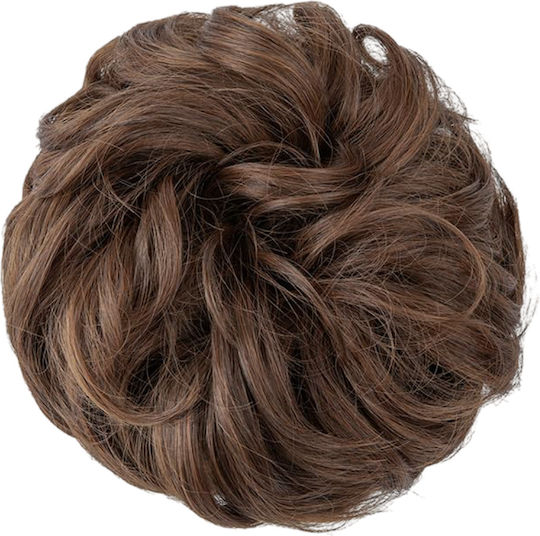 Synthetisches Haar Synthetische Clip-in Dutt Pferdeschwanz Wellig Braune