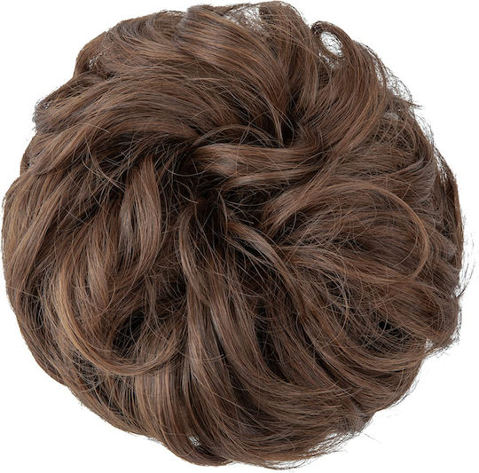 Synthetisches Haar Synthetische Clip-in Dutt Pferdeschwanz Wellig Braune