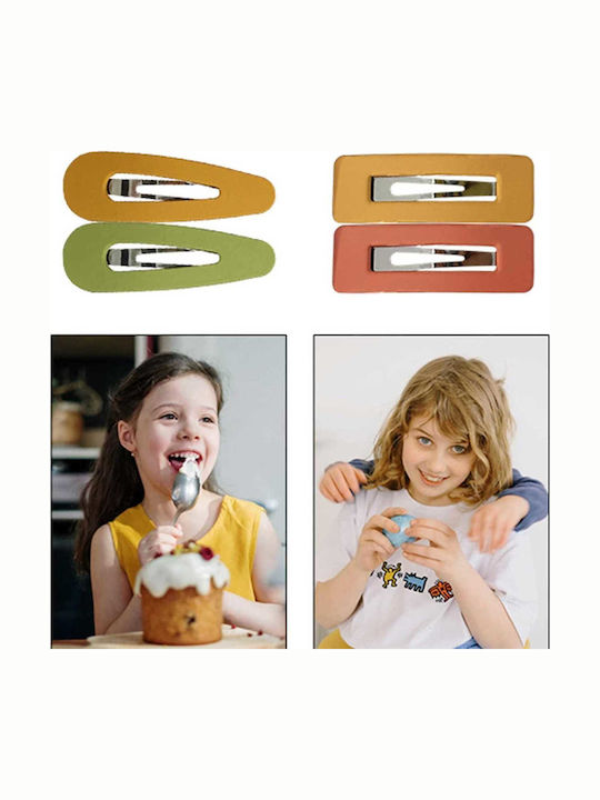 Colored Set Kids Hair Clips with Hair Clip in Black Colour 20 Pieces