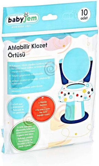 Baby Jem Wasserdichtes Schutzcover 49cm 10 Stück