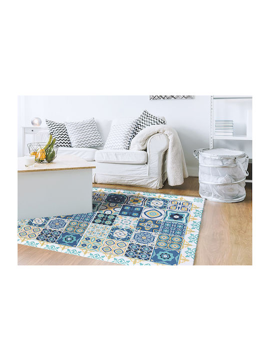 Tulup Rectangular Kitchen Mat Yellow 60x90cm