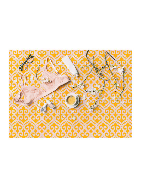 Tulup Χαλάκι Κουζίνας Διάδρομος 80x120cm 010260360650000020007 Κίτρινα Tulup Χαλάκι Κουζίνας Διάδρομος 80x120cm 010260360650000020007 Κίτρινα