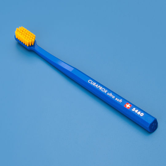 Curaprox CS 5460 Ortho Четка за зъби Ultra Soft Blue - Yellow