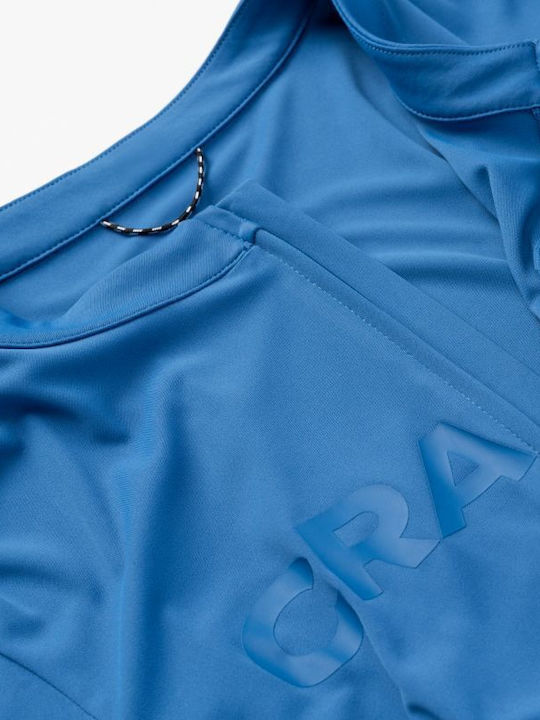 Bluza Tricou Cu Mânecă Scurtă Albastră